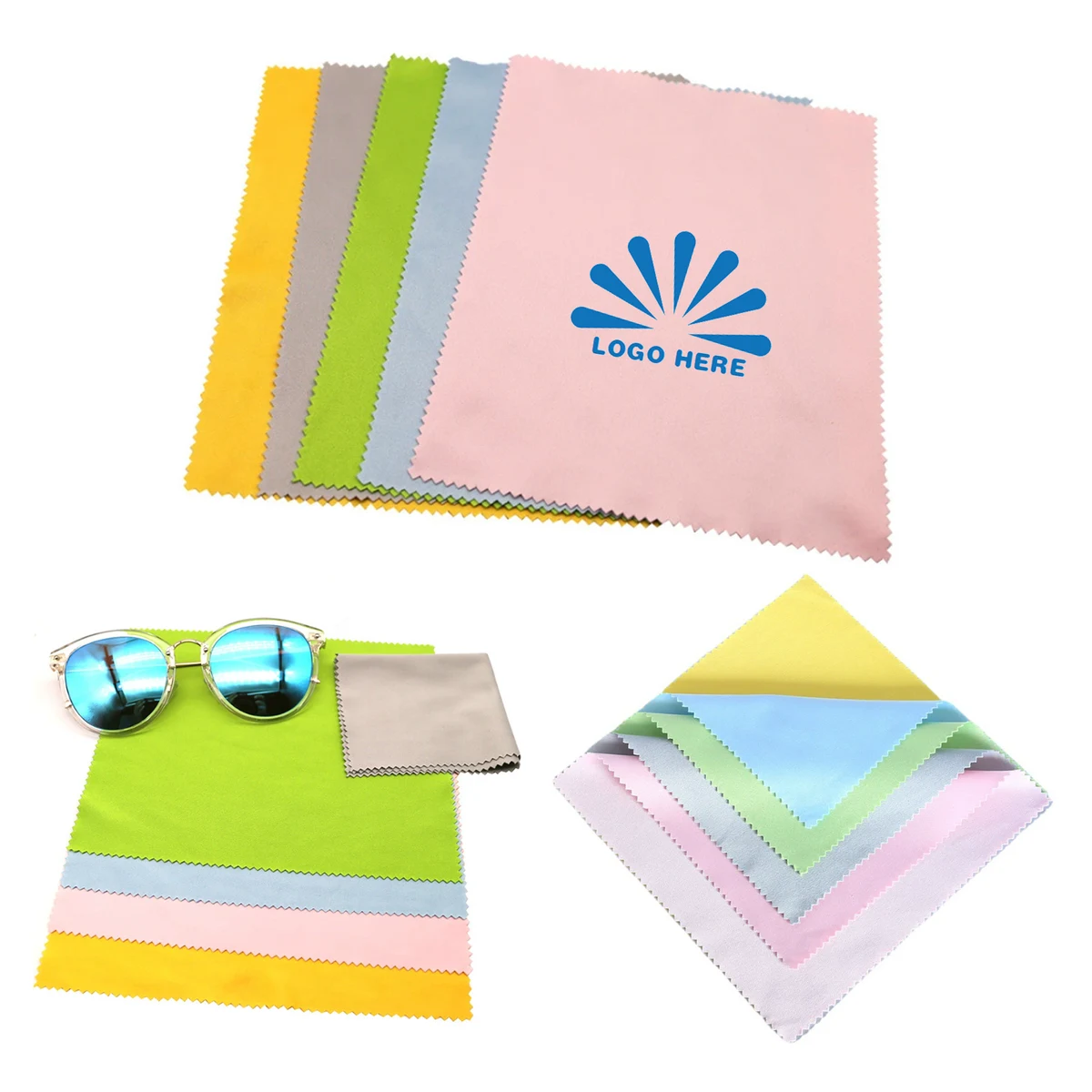 Microfiber Glasses Cleaning Cloth MOQ 50 1