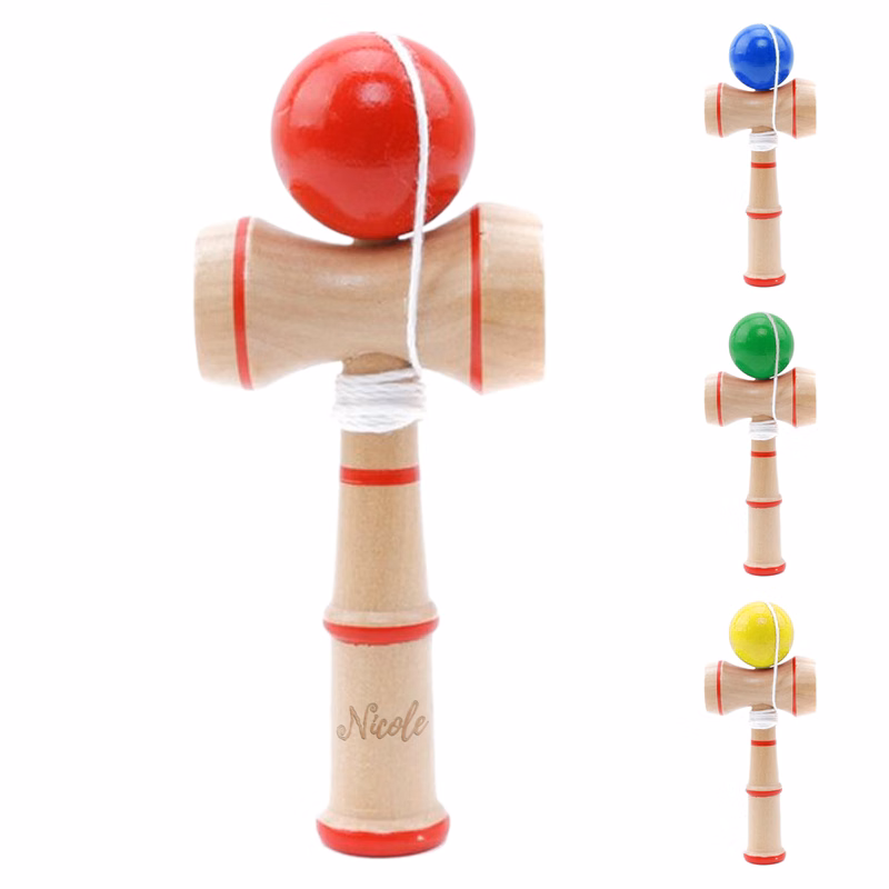 Wooden Kendama Balance Ball Toy