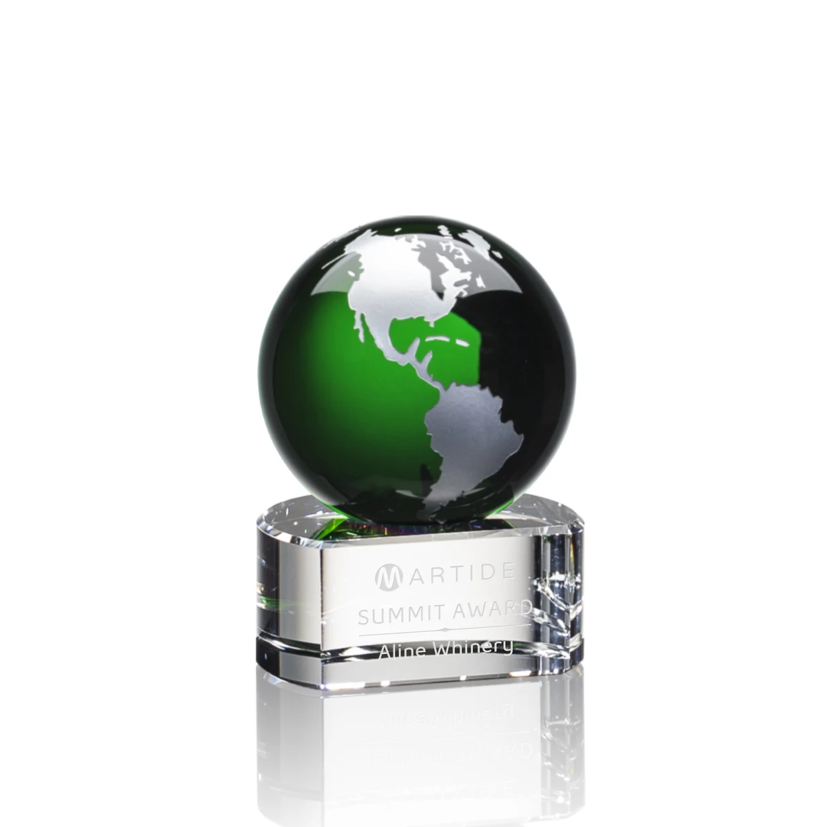 Dundee Globe Award - Green/Silver 1