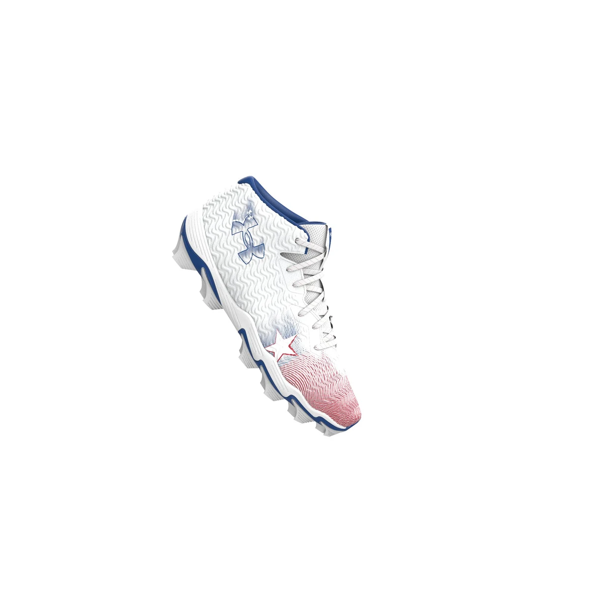 UA Spotlight Hammer Jr. Texas Boys' Football Cleats 1