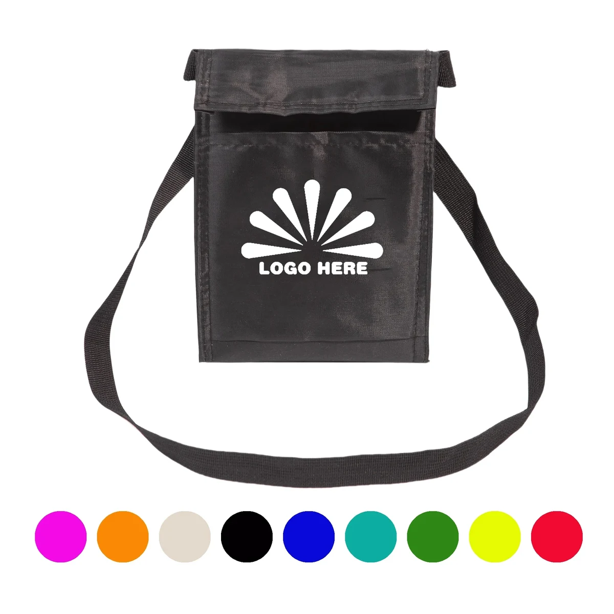 Simple And Portable Messenger Bag With Customizable Logo 1