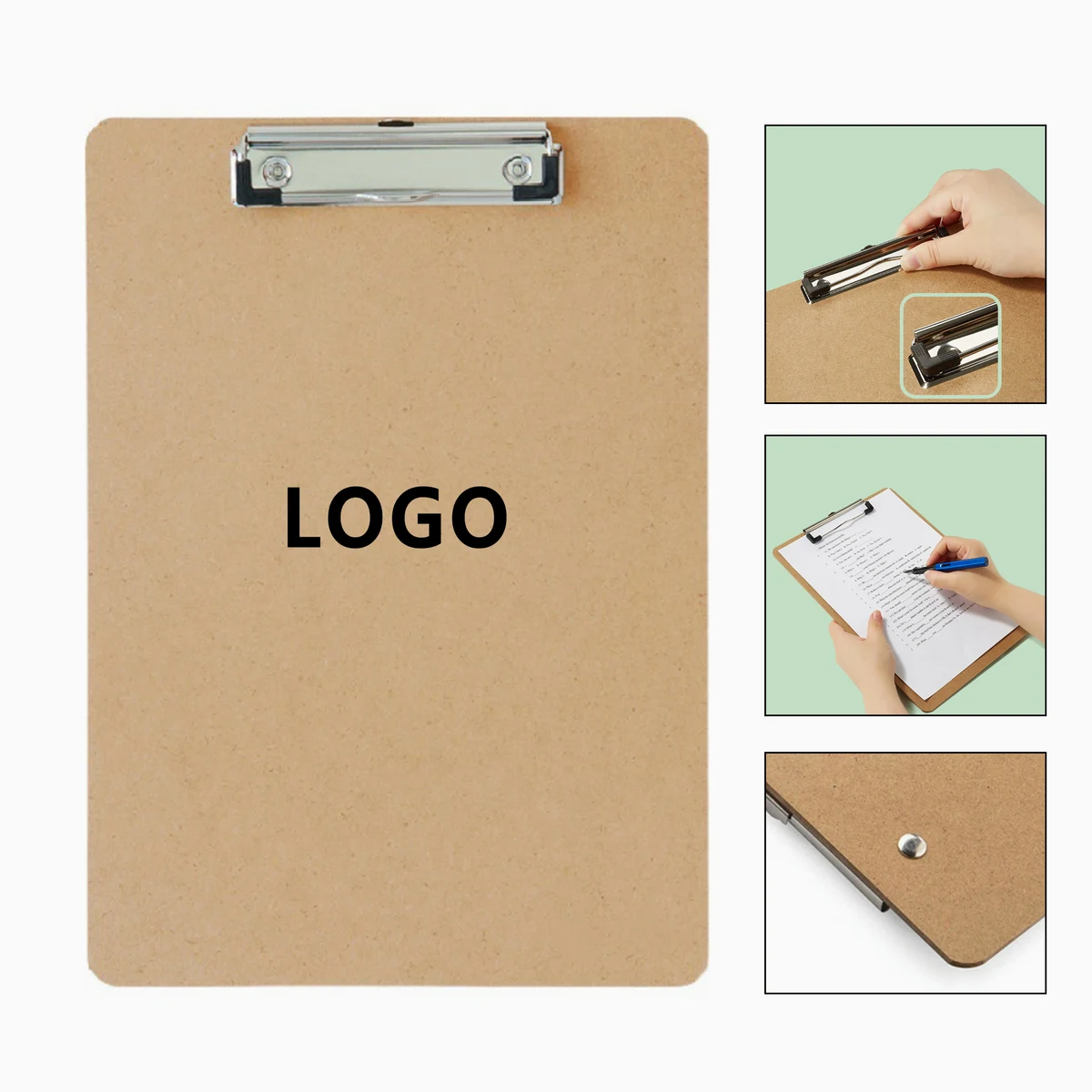 A4 Wood Clipboard 1
