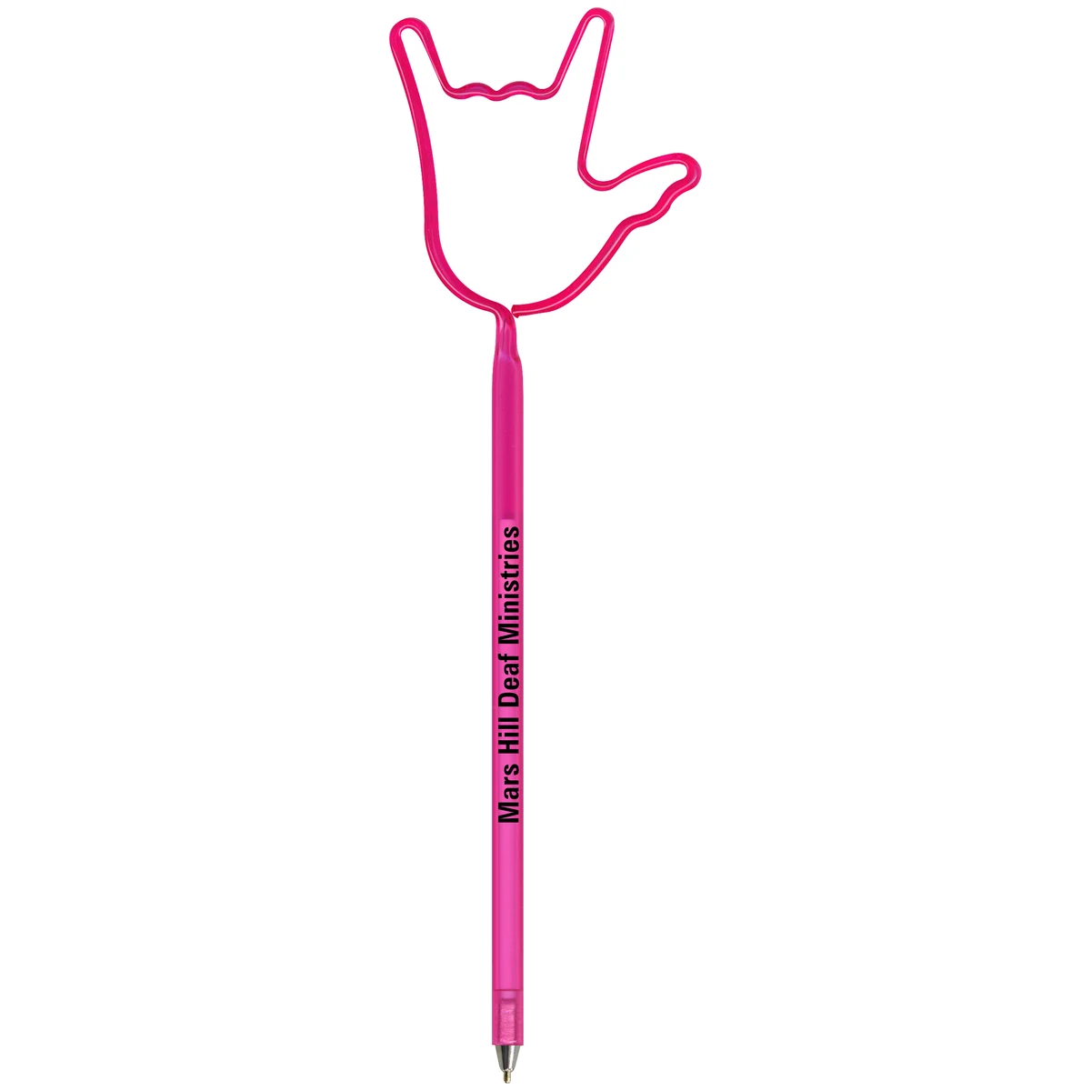 Hand Love Sign Inkbend Standard, Bent Pen 1