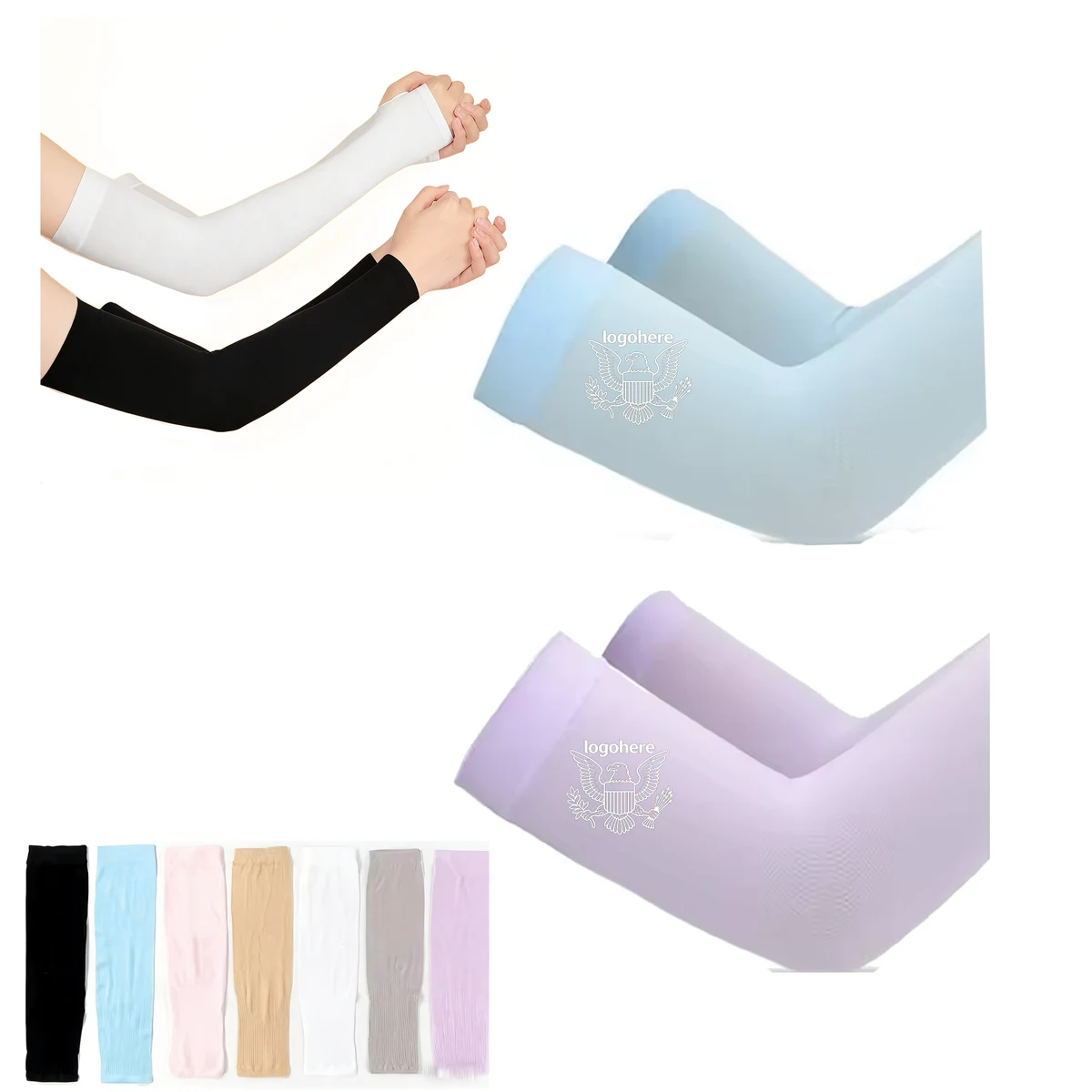 UV Protection Cooling Arm Sleeves for Running 1