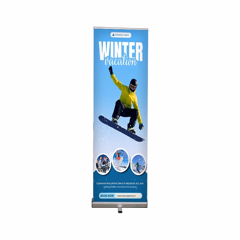 33"W x 80"H Monza™ Retractable Banner Stand Kit, Fabric