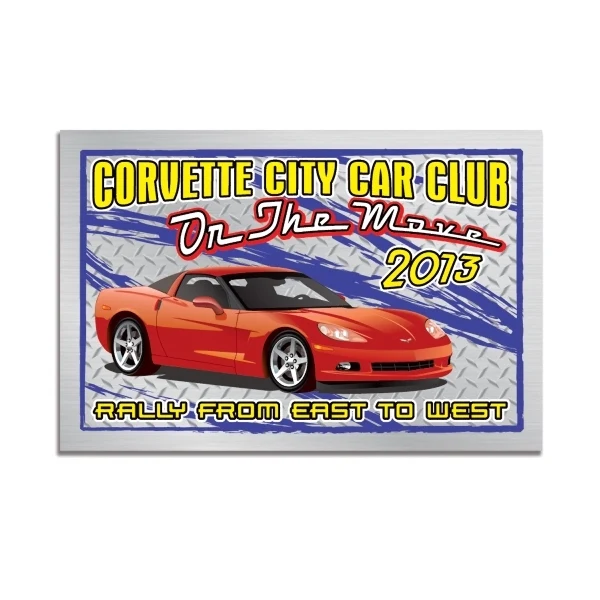 Dash Plaque (3" x 2") 1