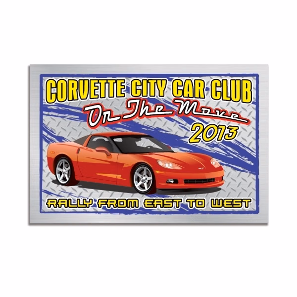 Dash Plaque (3" x 2")