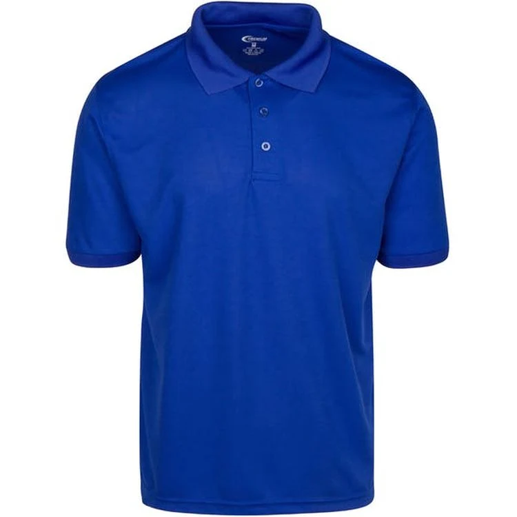 Men's Polo Shirts - Royal Blue XL Moisture Wicking 1