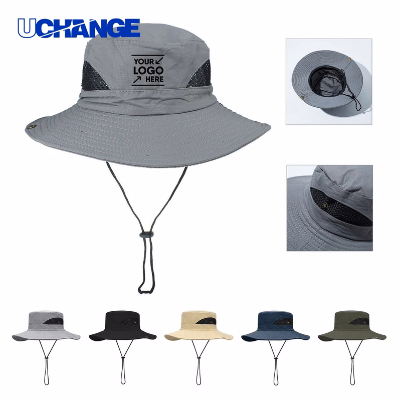 Adjustable Mesh Fisherman Bucket Hat