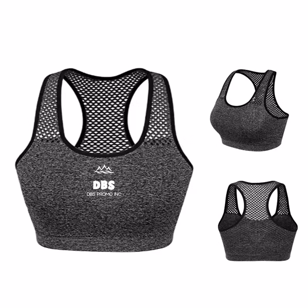 Quick-Dry Compression Workout Bra