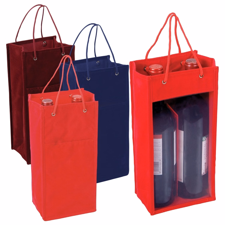 The Velvet Wine Bag