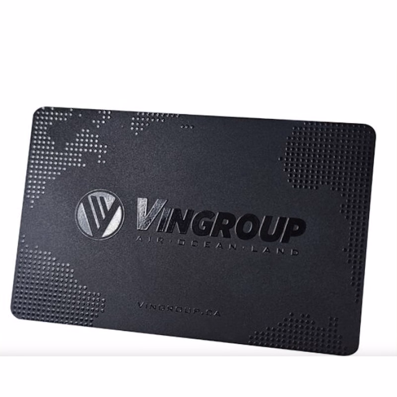 Custom PVC Business Card Qr Code Smart Chip