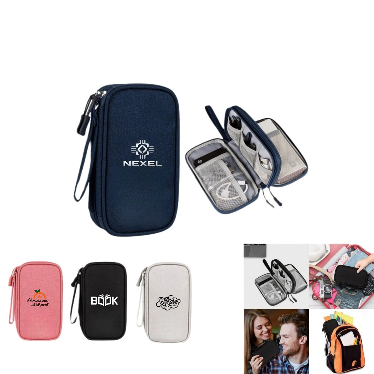 Tech Organizer Electronics Travel Case 1