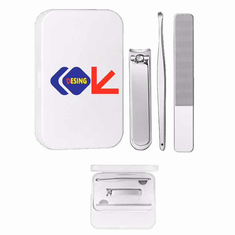 3 Piece Nail Clipper Set Customisable Logo