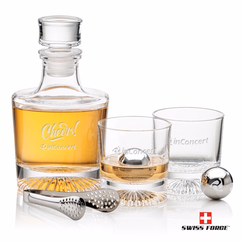 Romford Decanter Set & Ice Balls
