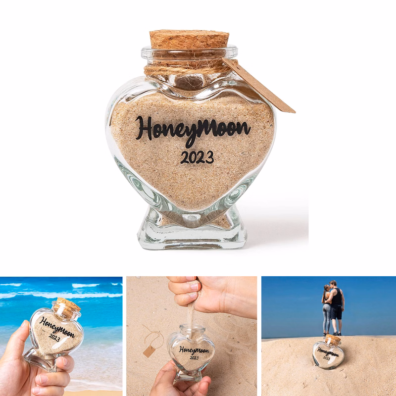 Honeymoon Sand Keepsake Jar 2023