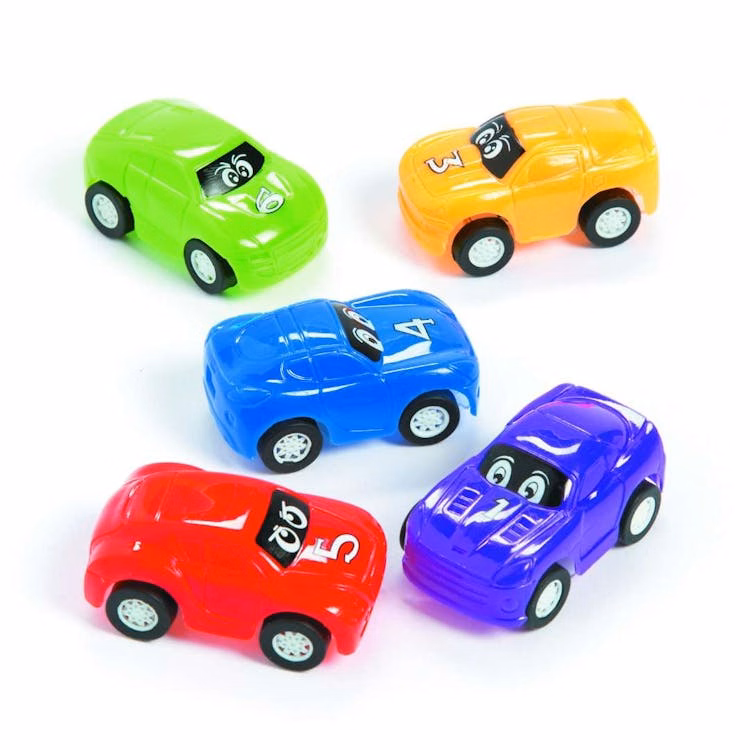 Mini Pull-Back Toy Cars - 2"