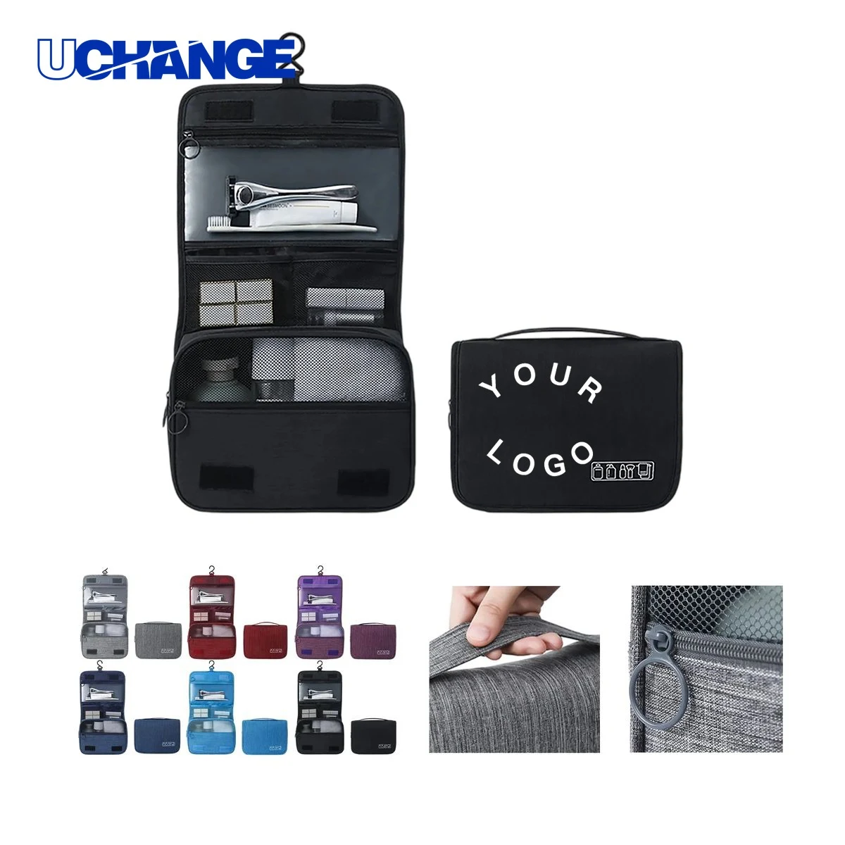 Polyester Makeup Organizer Bag Portable for Travel 1