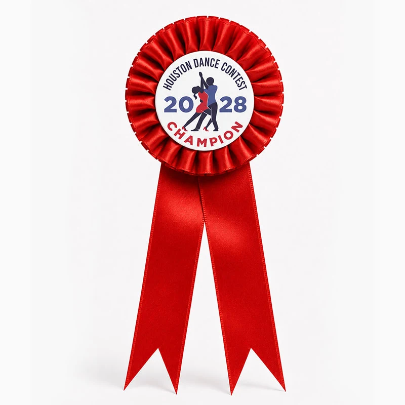 Custom Rosette Award Ribbons 1