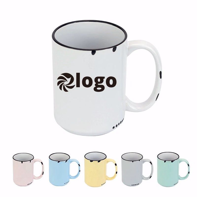15 Oz Vintage Ceramic Coffee Mug