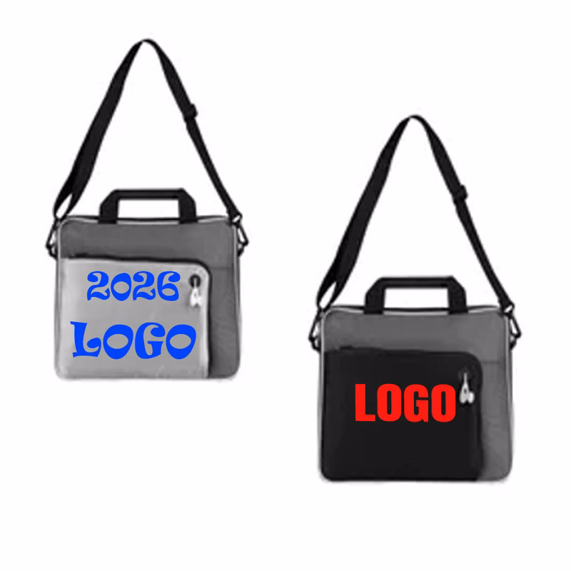 15" Polyester On the Go Messenger Bag