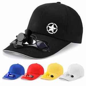 Solar Fan Baseball Hat