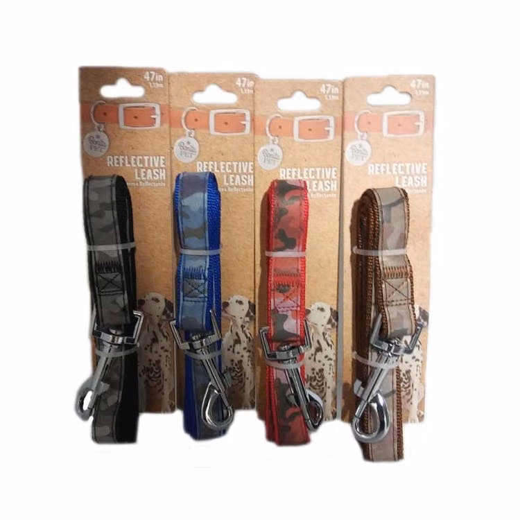 Reflective Dog Leashes - Assorted Camo Medium
