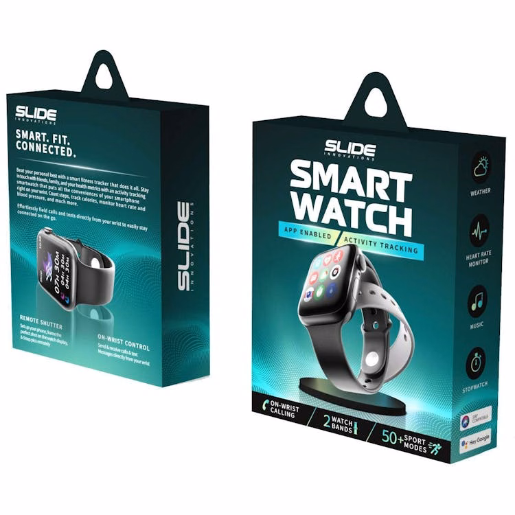 Black Smartwatch - App Enabled Activity Tracker