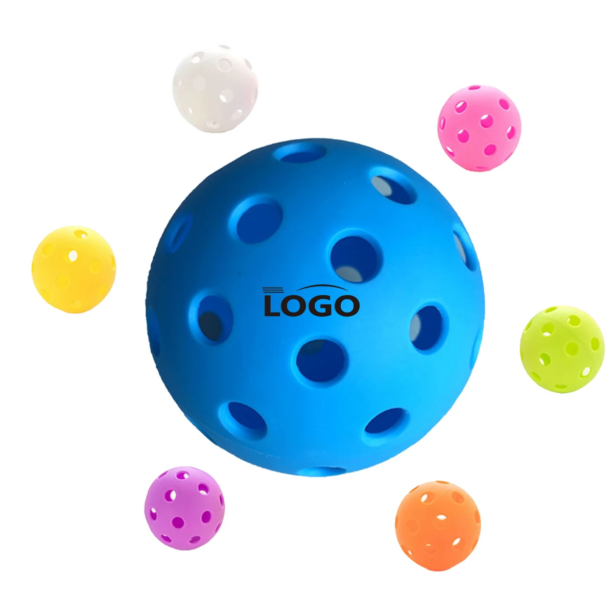 MOQ 50 Durable 40-Hole Pickleball 1