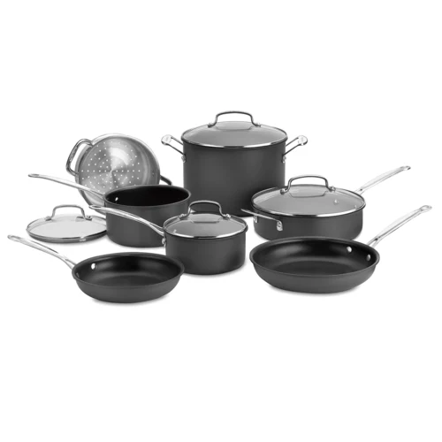 Cuisinart Chef's Classic Nonstick Hard Anodized 11-Piece Set 1