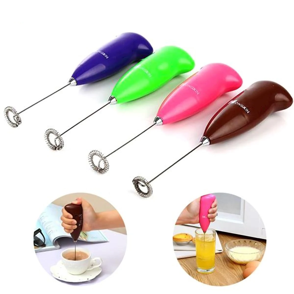 Mini Stainless Steel Handheld Electric Whisk 1