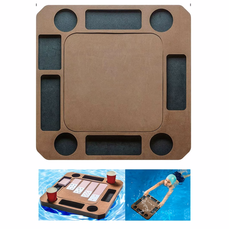 Floating Game Card Table Tray