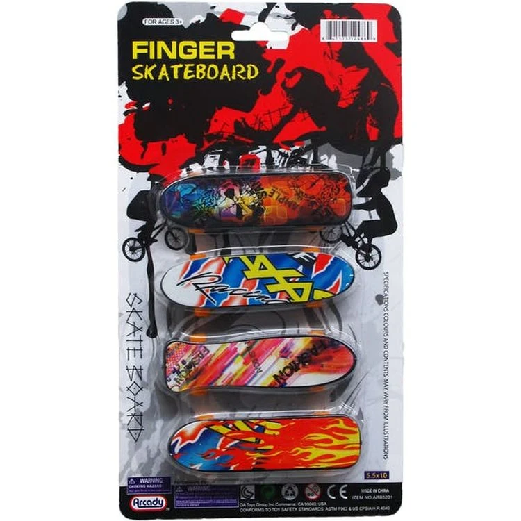 Finger Skateboards Set 4-Pack 1