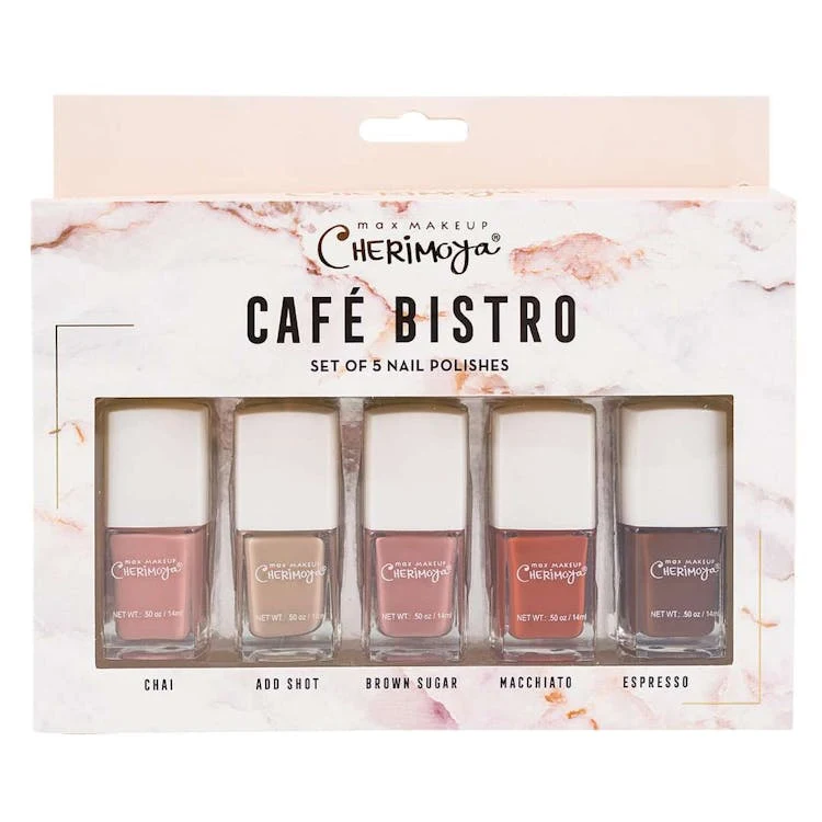 Nail Polish Set Caf Bistro - 5 Piece 1