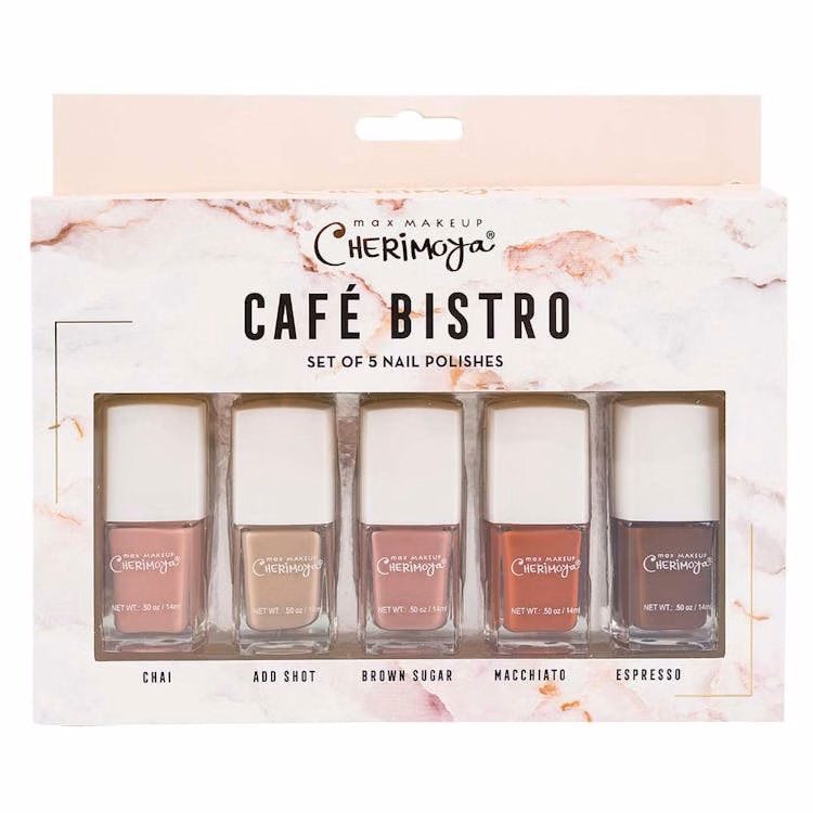 Nail Polish Set Caf Bistro - 5 Piece