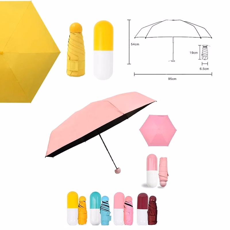 Mini Folding Capsule Umbrella