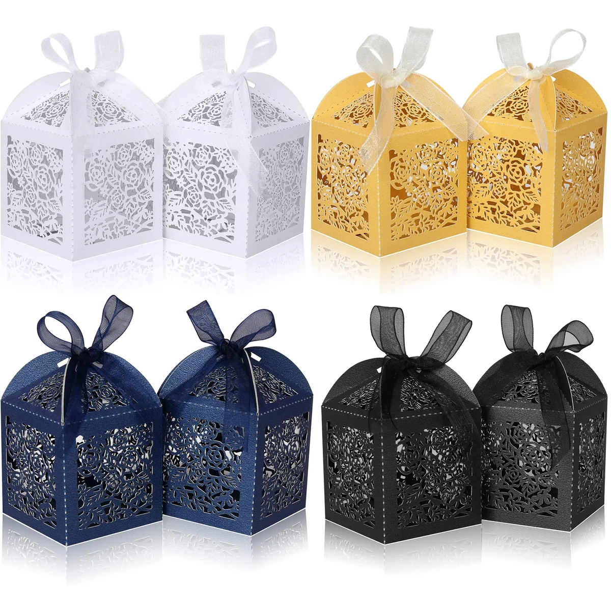 Laser Cut Favor Gift Box 1
