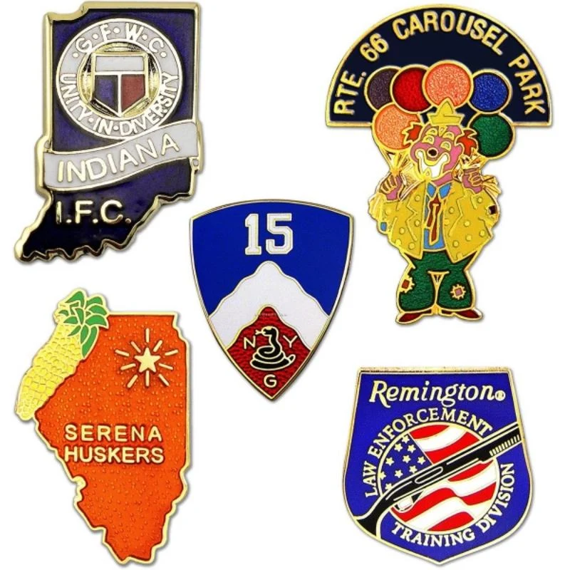 Custom Metal Direct Enamel Lapel Pin 1