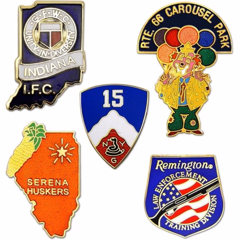 Custom Metal Direct Enamel Lapel Pin