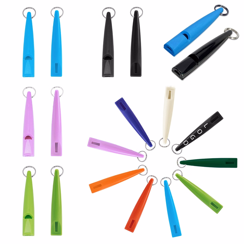 Plastic Dog Training Whistles