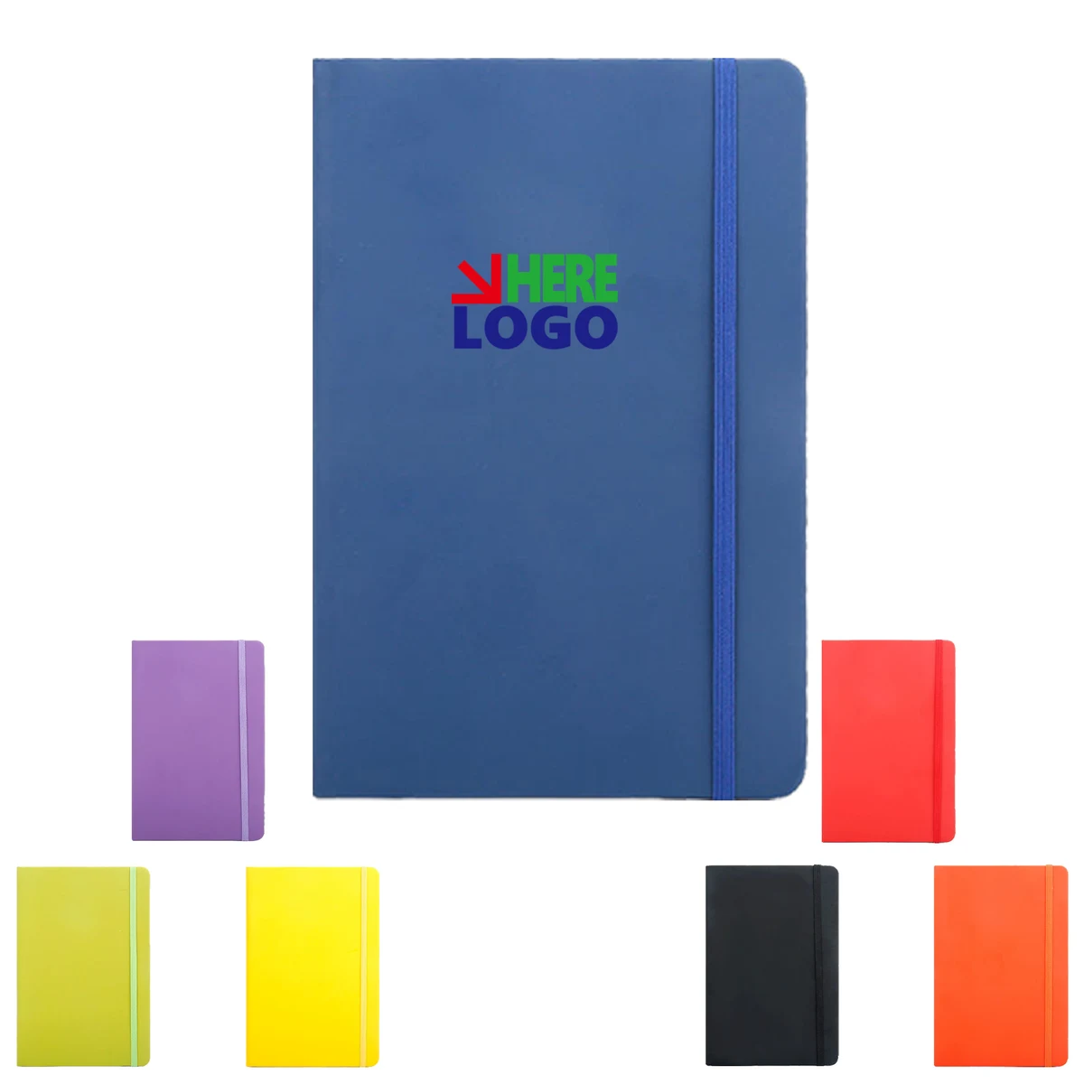 A5 Journal PU Cover With Strap 1