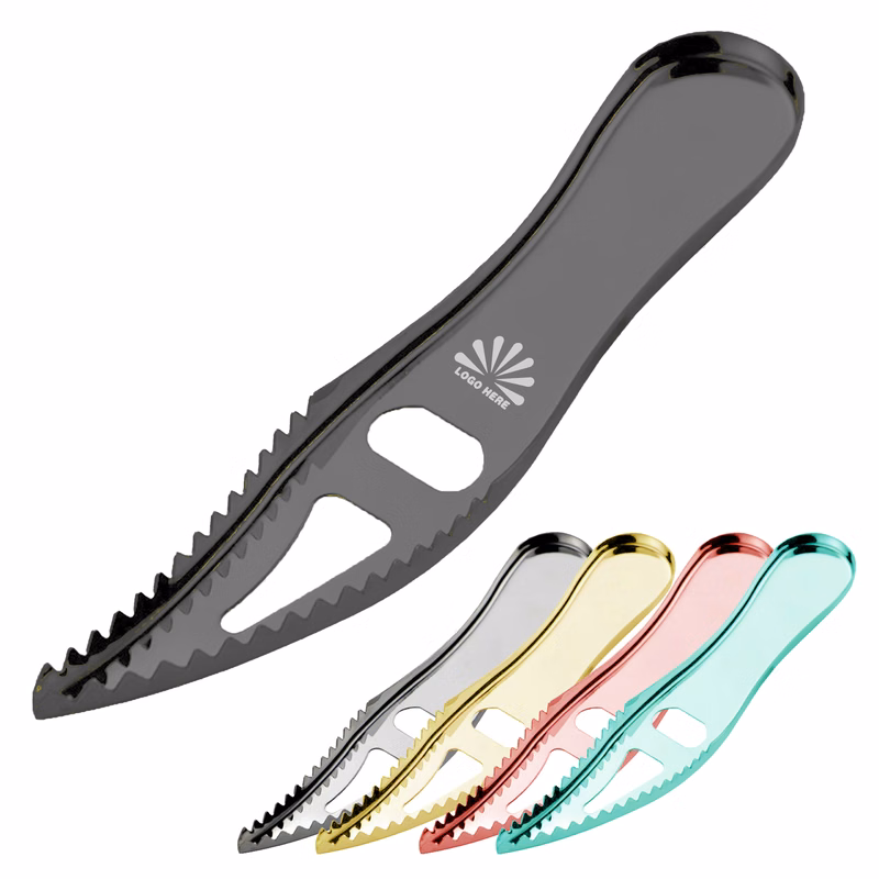 Durable Custom-Logo Fish Scaler and Bottle Opener Tool for Multi-Use Convenience