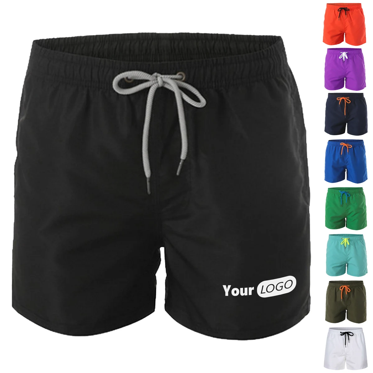 Polyester Men'S Sports And Leisure Beach Pants 1