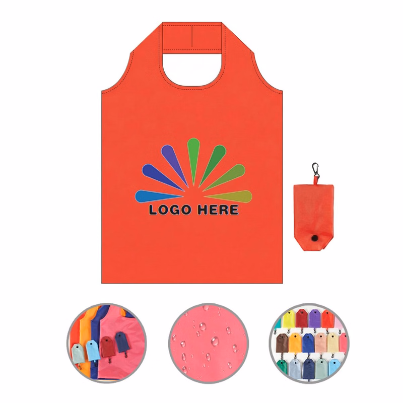 Customizable Eco-Friendly RPET Foldable Shopping Bag for Events