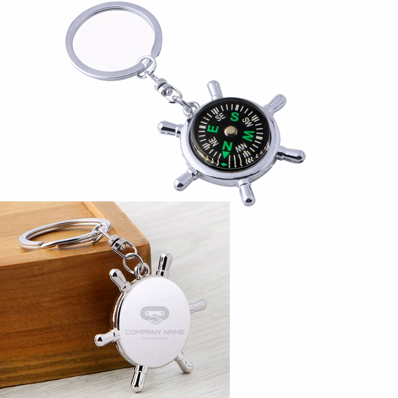 Compass Key Chain