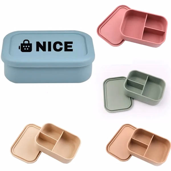 Silicone Bento Lunch Box for Events, Gifting and Everyday Use