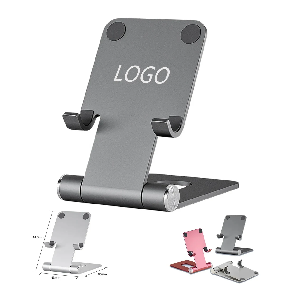 Adjustable Aluminum Phone Stand With Holder Item # WZLEJ-QNH 1