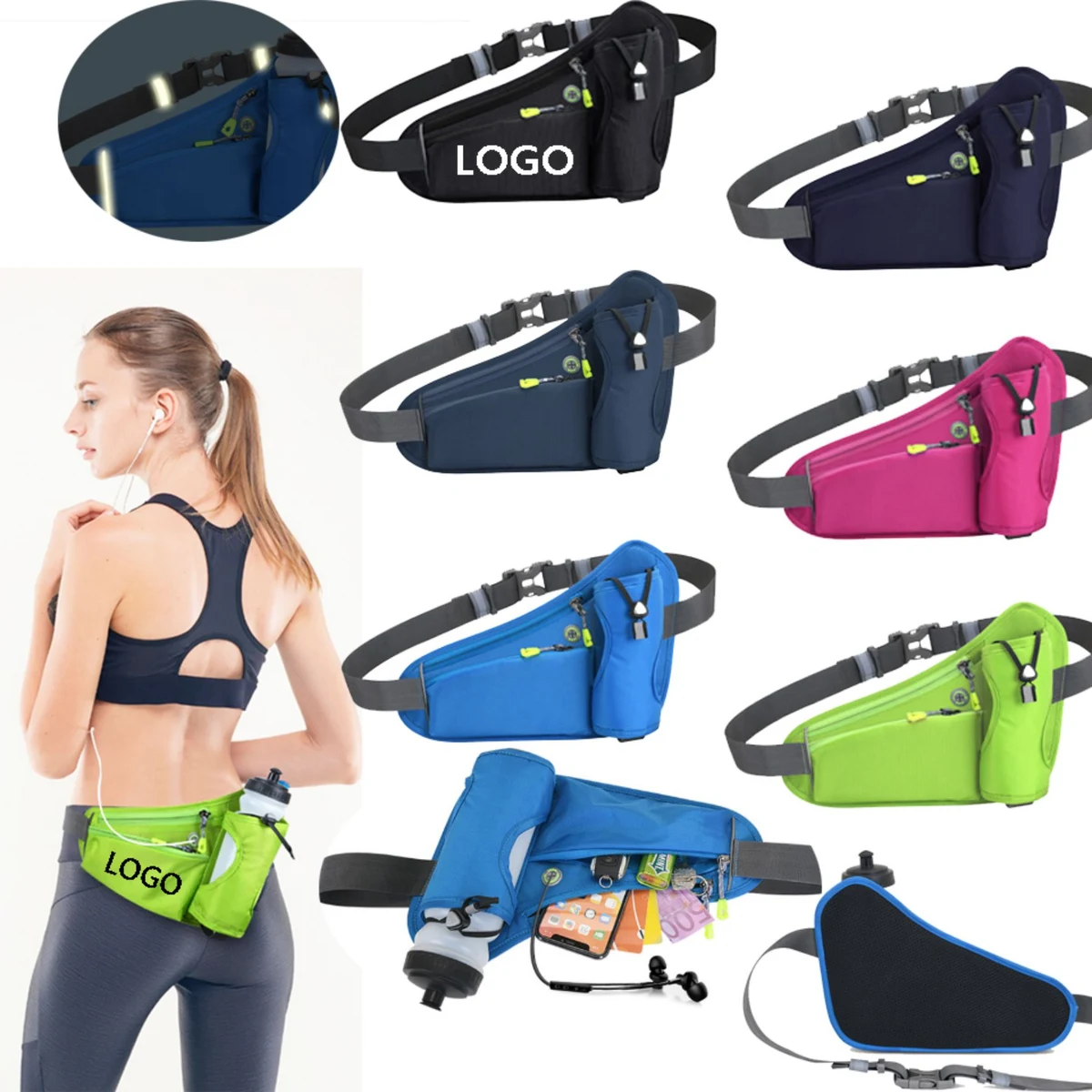 Sports Hydration Belt Bag 1