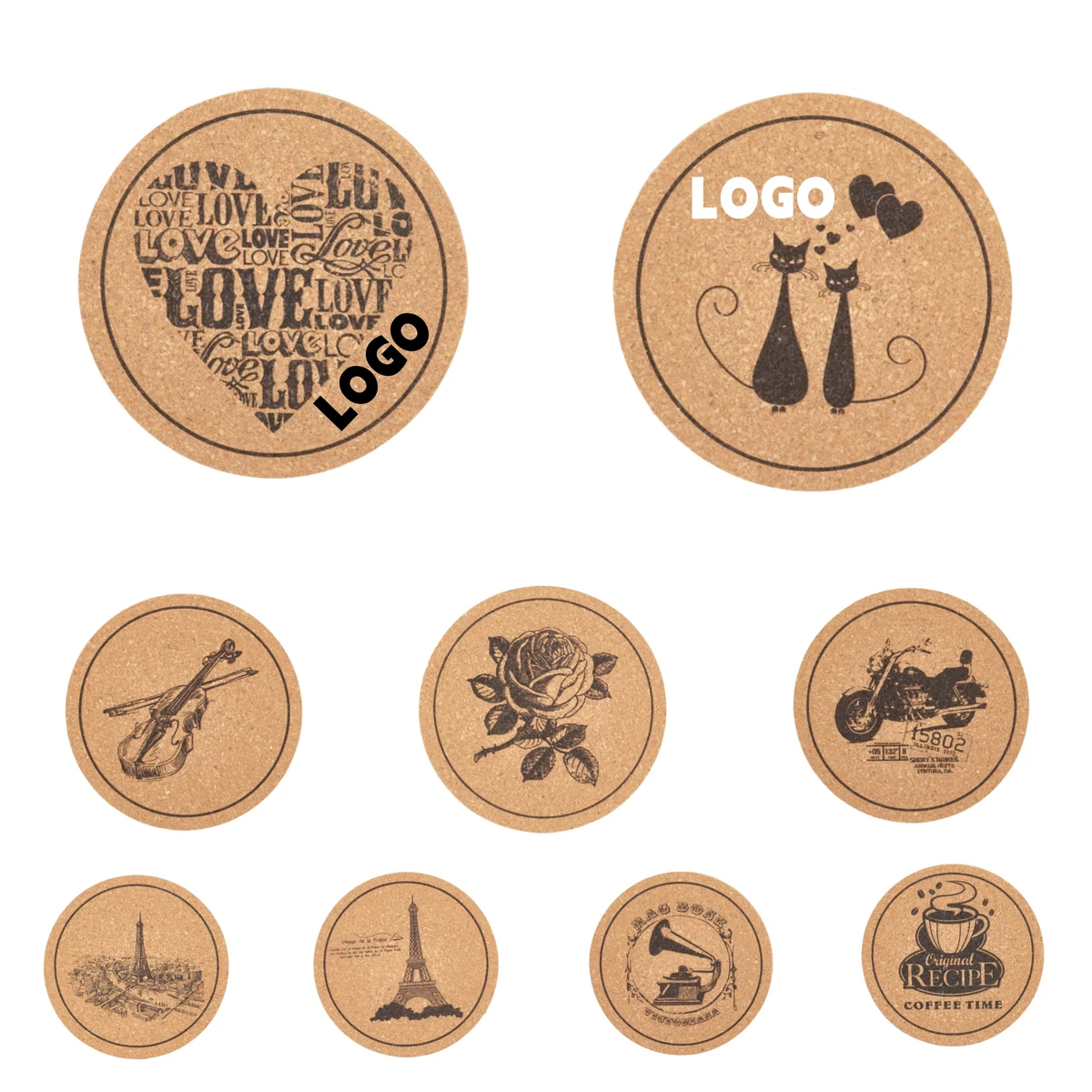 Tea or Coffee Coasters Used For Beverages 1