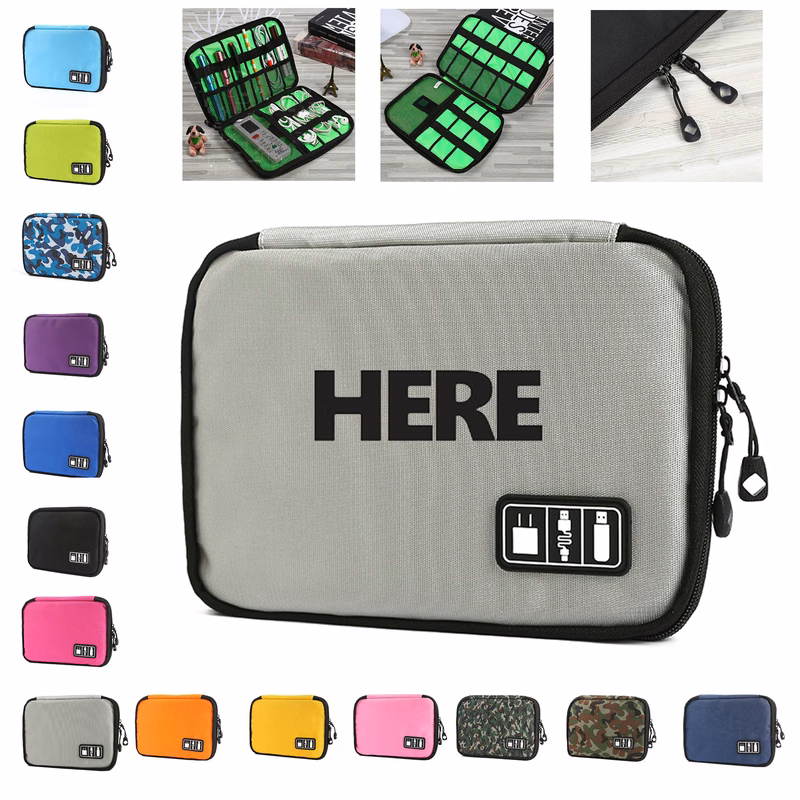 Large-Capacity Digital Accessories Bag